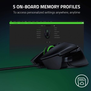 ماوس گیمینگ با سیم ریزر مدل  BASILISK V2
